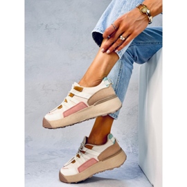 Women's Potts Beige Sneakers 2