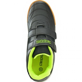 Kappa Kickoff shoes 260509T 1140 black 1 Kappa Kickoff shoes 260509T 1140 black 1