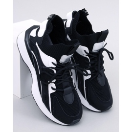 Boyce Black sock sneakers 1