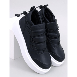 Cooper Black covered sneakers 1