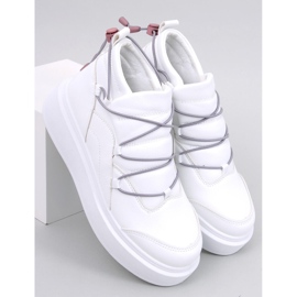 Cooper White covered sneakers 1