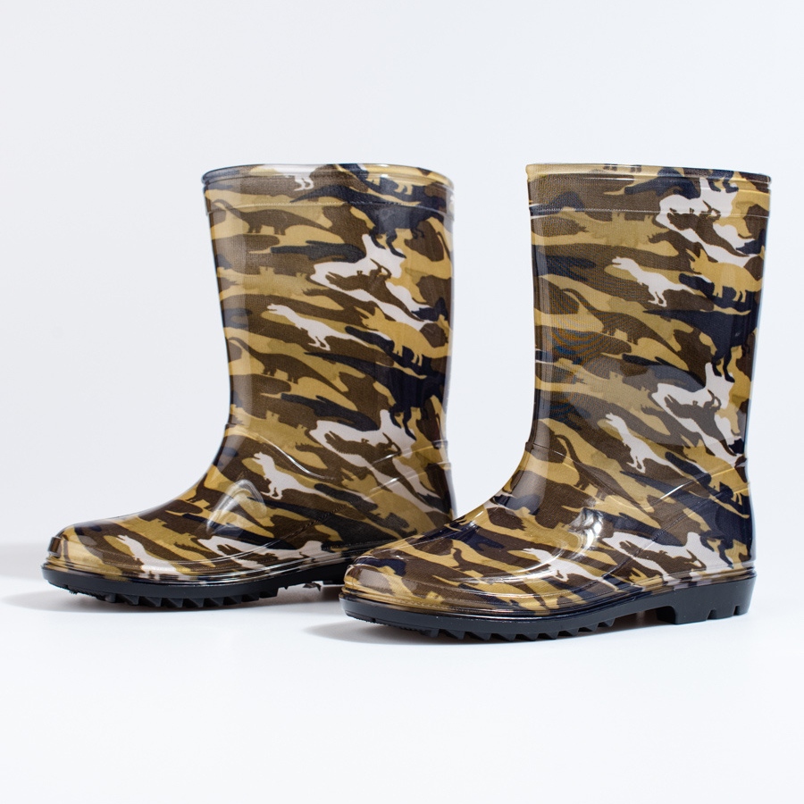 Mens camo rain sales boots