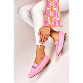 Pink flat shoes 1