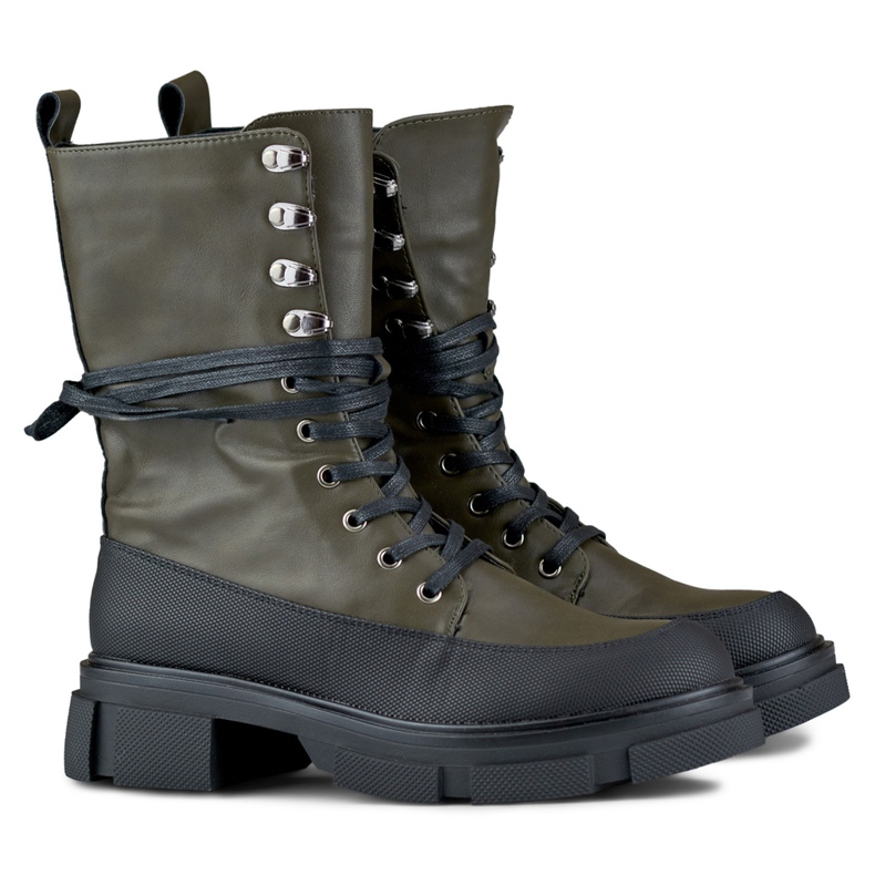 Garlin women's high-tied boots black 1