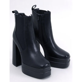 Platform boots Marilu Black 1