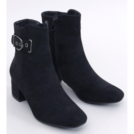 Lanne Black low heel boots 1