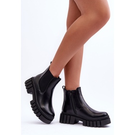 PG1 Chunky Leather Boots Chelsea Boots Black Orryss 2 PG1 Chunky Leather Boots Chelsea Boots Black Orryss 2