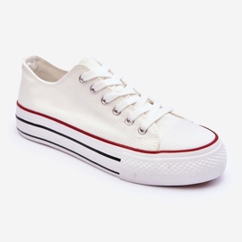 FB3 Classic Low Platform Sneakers White Jazlyn 1