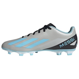 Adidas X Crazyfast Messi.4 FxG M IE4072 soccer shoes grey shades of grey 1