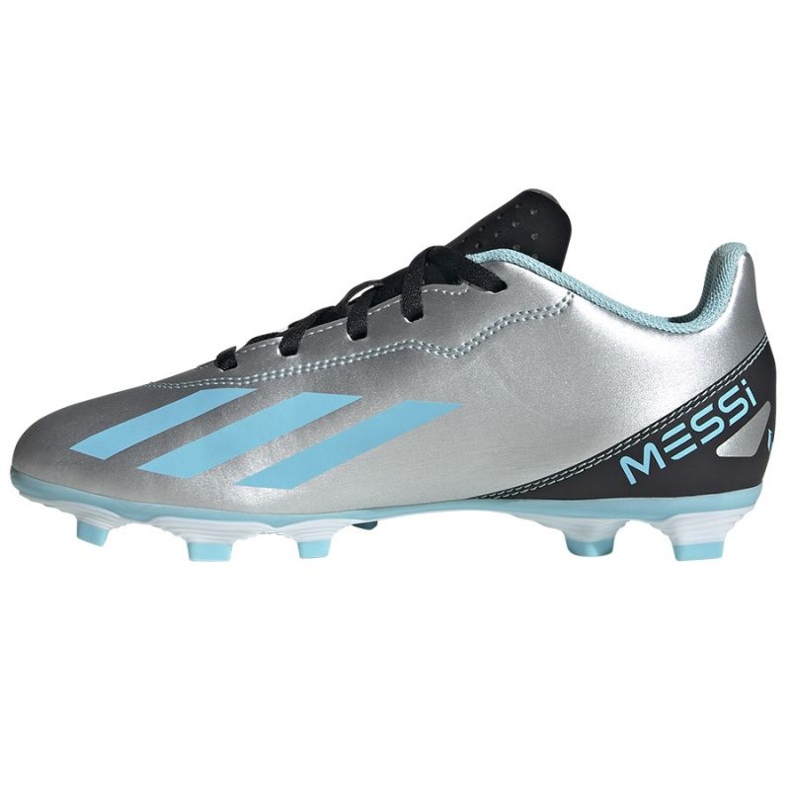 Adidas X Crazyfast Messi.4 FxG Jr IE4071 soccer shoes grey shades of gray 1