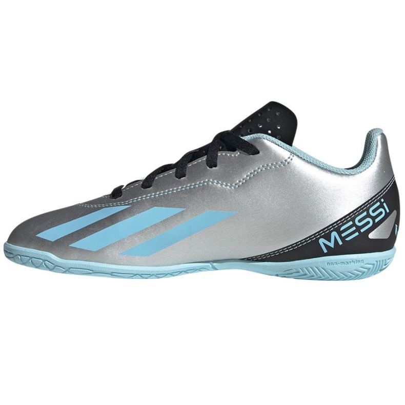 Adidas X Crazyfast Messi.4 In Jr IE4070 football shoes shades of grey 1