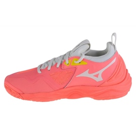 Volleyball shoes Mizuno Wave Momentum 3 W V1GC231206 red shades of grey 1
