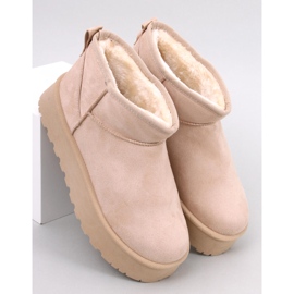 Platform snow boots Solnis Beige 1