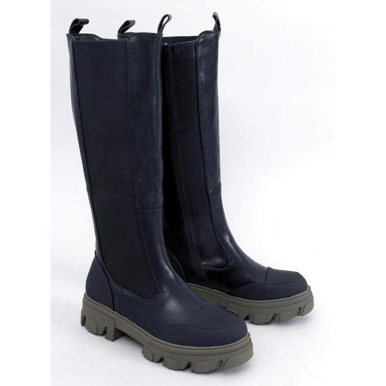 Boots Sheff BLACK/GREEN 1 Boots Sheff BLACK/GREEN 1