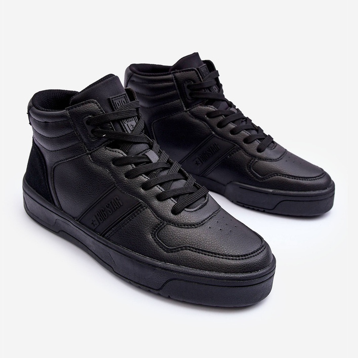 Men's Memory Foam Big Star Sports Shoes KK174135 906 Black 1