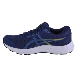Asics Gel-Contend 8 M 1011B492-408 shoes blue 1 Asics Gel-Contend 8 M 1011B492-408 shoes blue 1