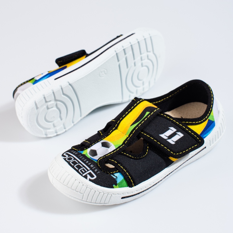 Shelovet multicolored slippers for a boy 1