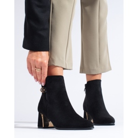 Black suede classic boots from Shelovet 1