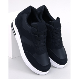 Rinno Black wedge sneakers 1