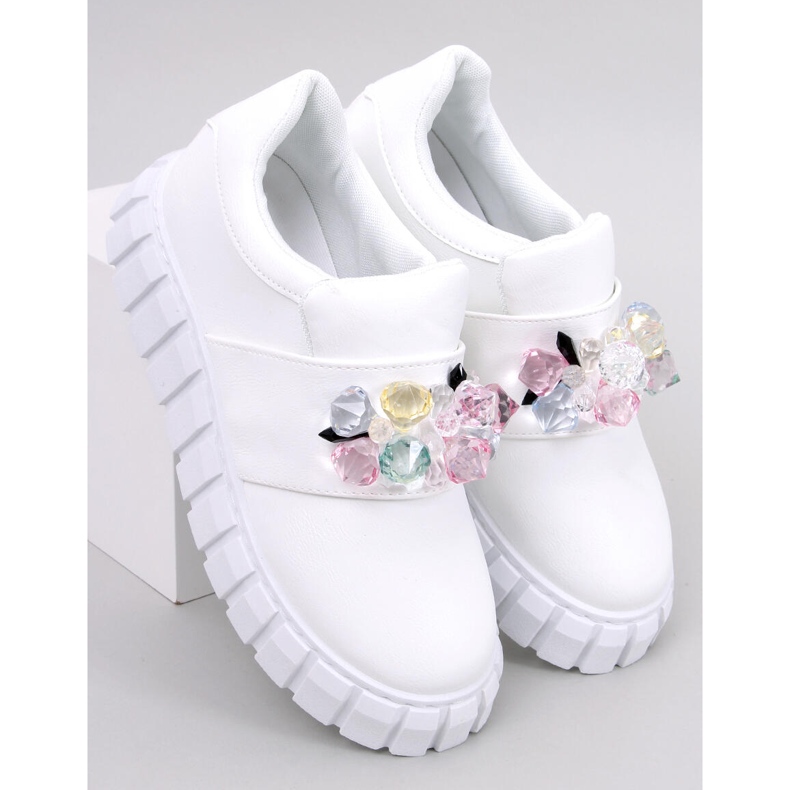 Platform brogues Worth White 1