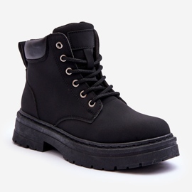 Women's Trapper Boots Warm Black Corbin 1