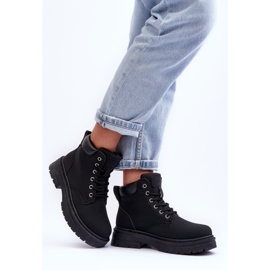 Women's Trapper Boots Warm Black Corbin 2
