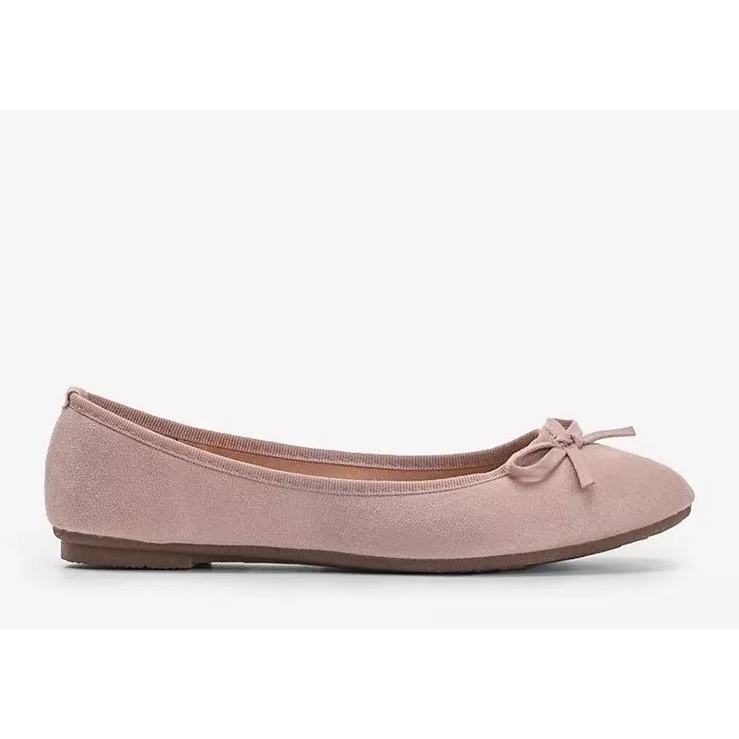 Pink ballerinas with a bow Angelina 1 Pink ballerinas with a bow Angelina 1