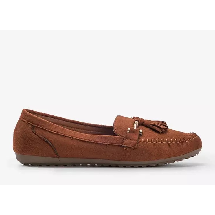 Aubrey brown suede loafers 1