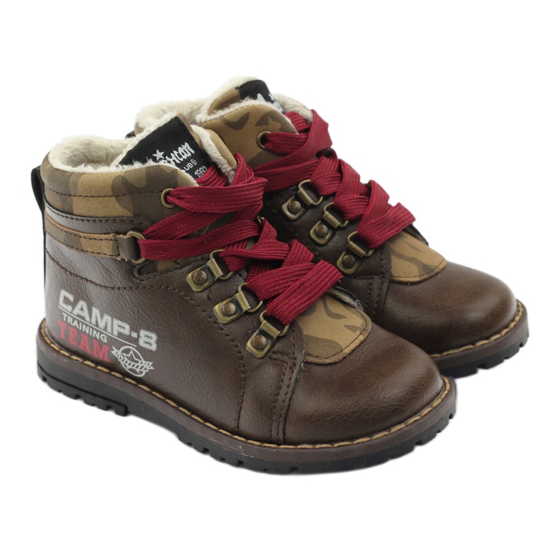 American Club Boots and ankle boots with zipper 16221 brown 4