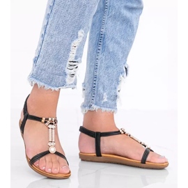Liva women's black sandals 1