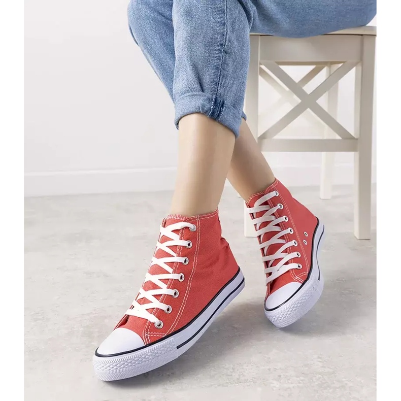 Coral Felis ankle sneakers pink 1