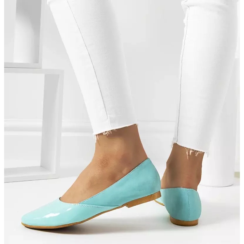 Blue Gambi ballerinas 2