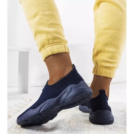 BM Aaron navy blue sneakers 2