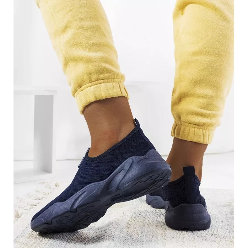 BM Aaron navy blue sneakers 2