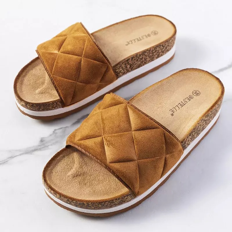 BM Brown sandals on the Galts cork sole 1 BM Brown sandals on the Galts cork sole 1