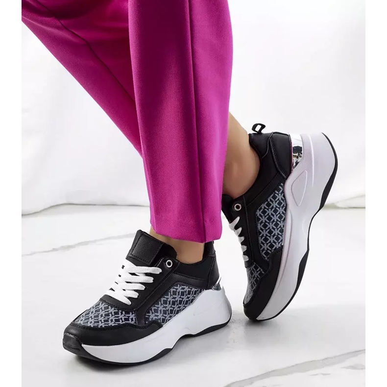 Black sports sneakers from Milan 1 Black sports sneakers from Milan 1