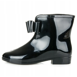 New Age Galoshes With A Bow black 2