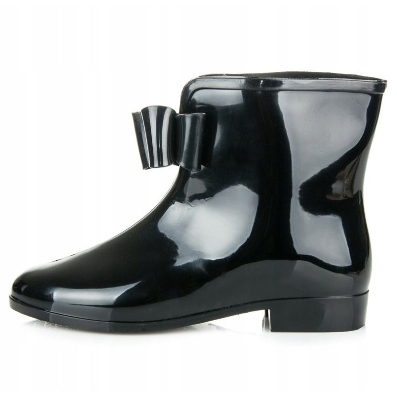 New Age Galoshes With A Bow black 2