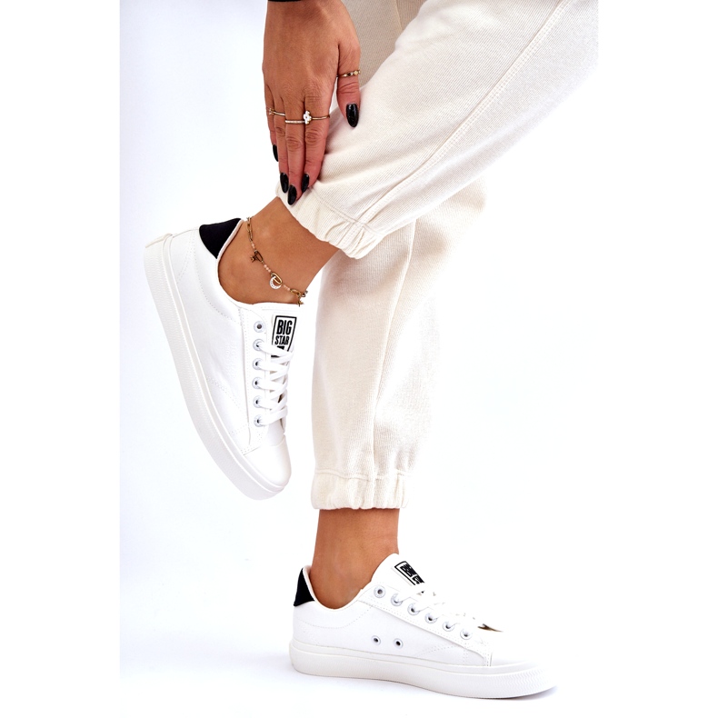 Classic Low Sneakers Big Star LL274091 White 3 Classic Low Sneakers Big Star LL274091 White 3
