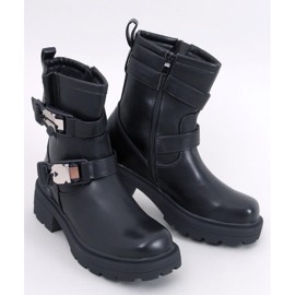 Beaus Black military boots 1