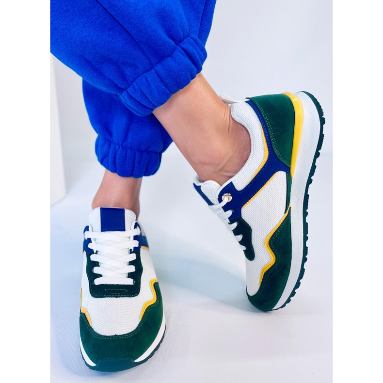 Cagle Green women's sneakers multicolored 1