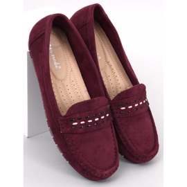 Guerra Wine women's loafers red 1