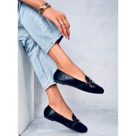 Saimon Black women's loafers 2