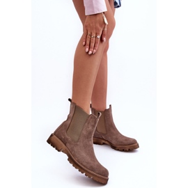 Brown Suede Jodhpur Boots Nicole 2672 2 Brown Suede Jodhpur Boots Nicole 2672 2
