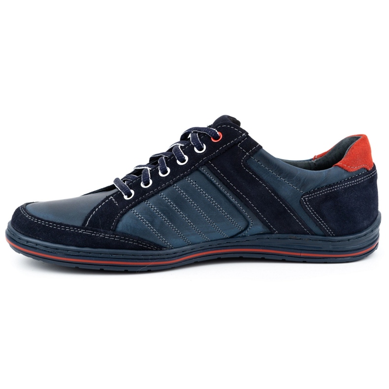 KOMODO Polish leather men's shoes 236K blue 1 KOMODO Polish leather men's shoes 236K blue 1