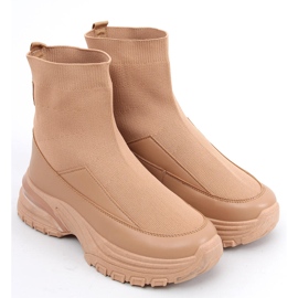 Goko Camel socks socks brown 1