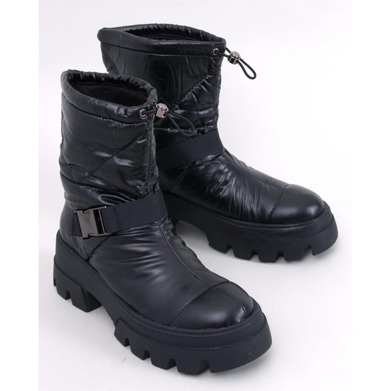 Bisset Black nylon boots 1