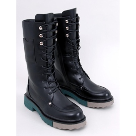 Boots with a colored sole from Keefe Black 1