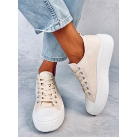 Women's Ebbe Beige sneakers 1