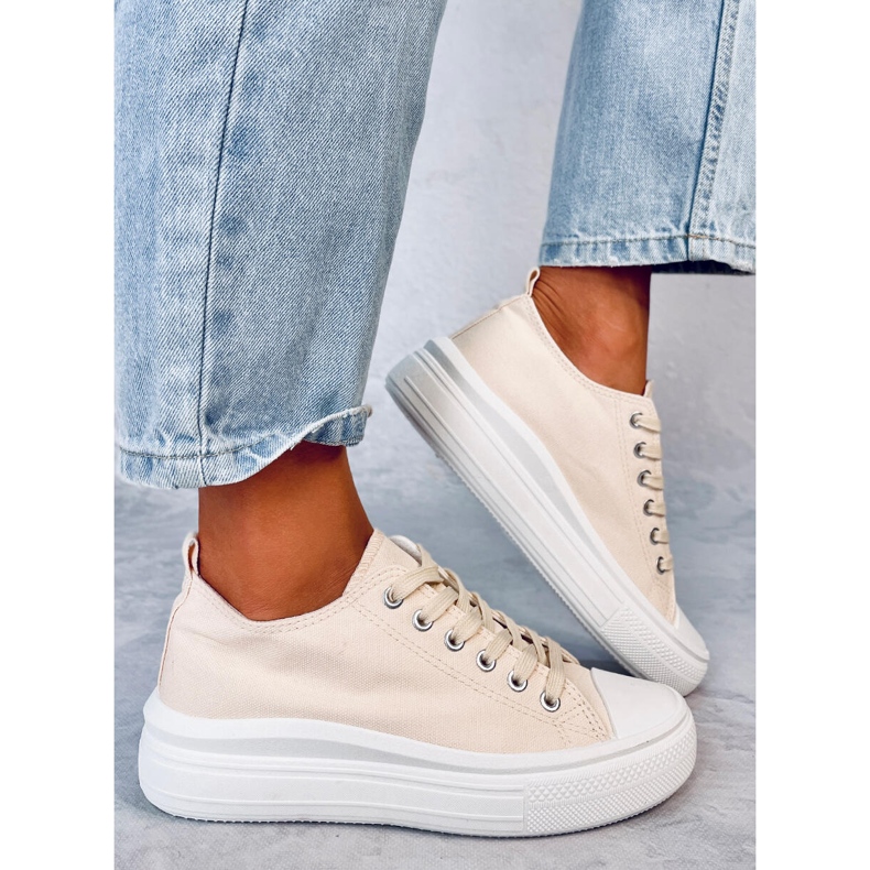 Women's Ebbe Beige sneakers 2